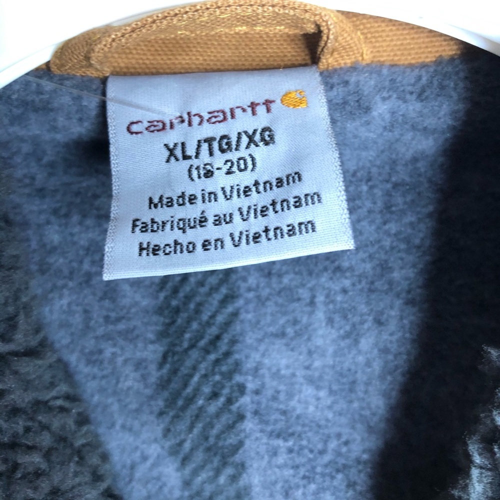 Carhartt Full Swing Fleece Lined Canvas Chore Coat - Picture 5 of 8